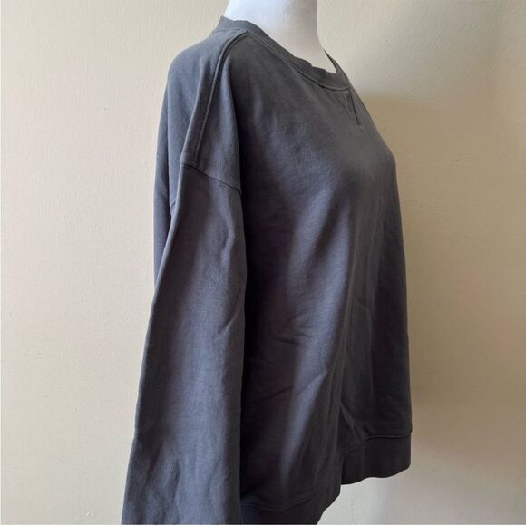 WILDFOX Drop Shoulder 100% Cotton Crewneck Graphic Sweater NWT - Size M - Picture 7 of 12